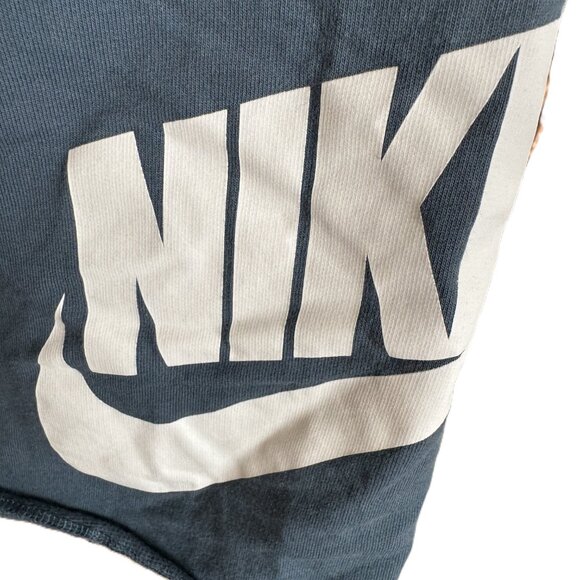 Nike Dark Blue Logo Shorts – Size L - Picture 3 of 6